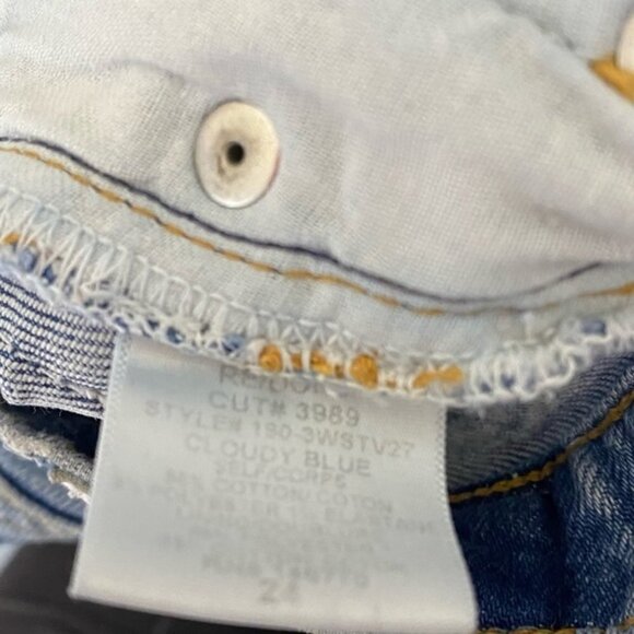 Re/Done High Rise Stovepipe Jeans - Picture 7 of 7